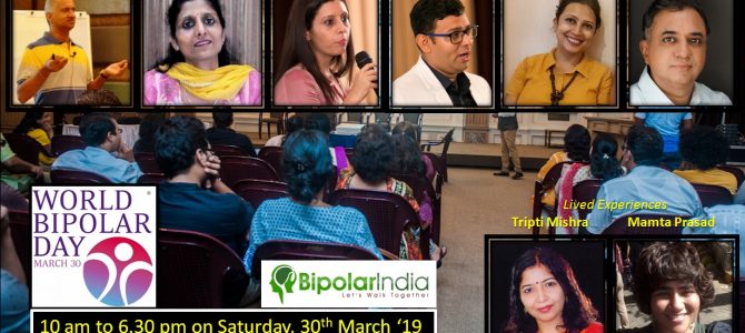 World Bipolar Day 2019 Conference World Bipolar Day 2019 Conference